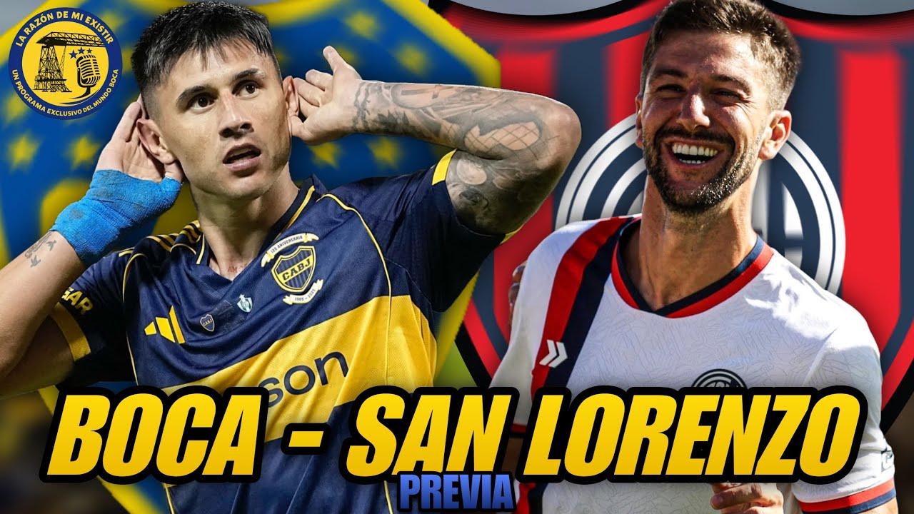 PREVIA: BOCA VS SAN LORENZO, TODO LO QUE TENES QUE SABER - ENTREVISTA CON: LAUTARO NAVARRO - LRDME