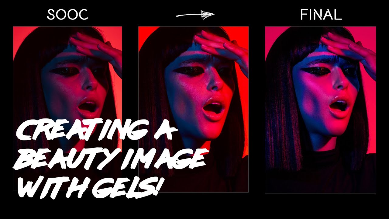 Photo Deconstruction: Colorful Gel Beauty Image