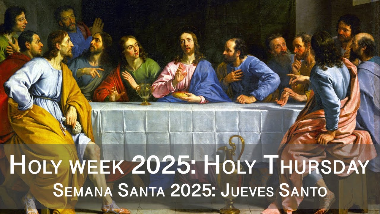 Holy Thursday: some most significant artworks (algunas obras de arte más significativas)