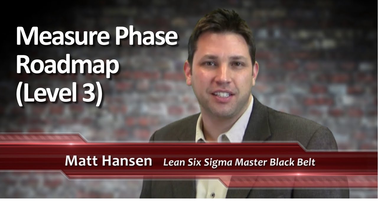 #15 Measure Phase Roadmap Level 3