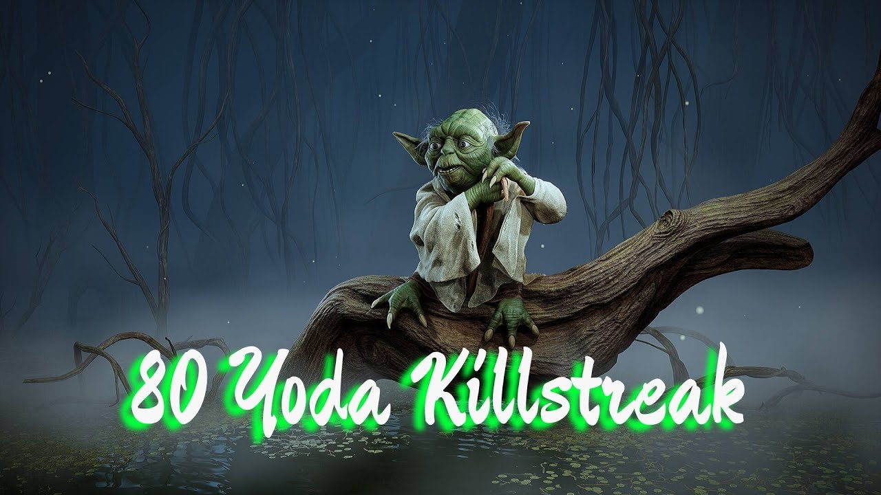 Yoda- 80 Killstreak on Naboo (2 Phases)(PS5 CUSA)- Star Wars Battlefront 2