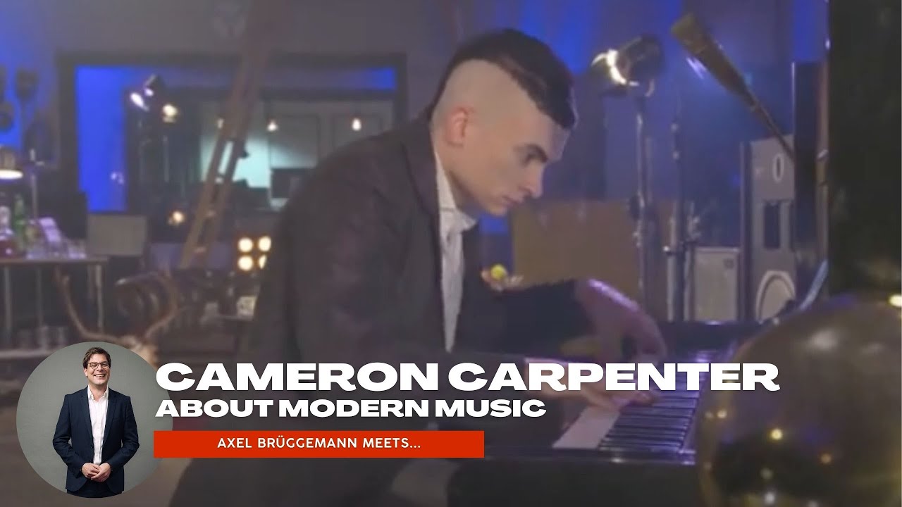 Studiosession with Cameron Carpenter and Axel Brüggemann