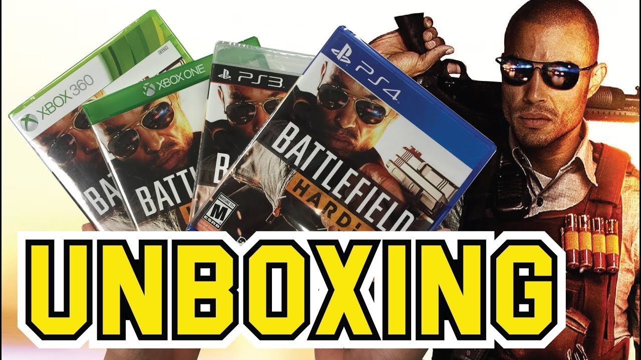 Распаковка Battlefield Hardline (PS3 / PS4 / Xbox360 / XboxOne)!!