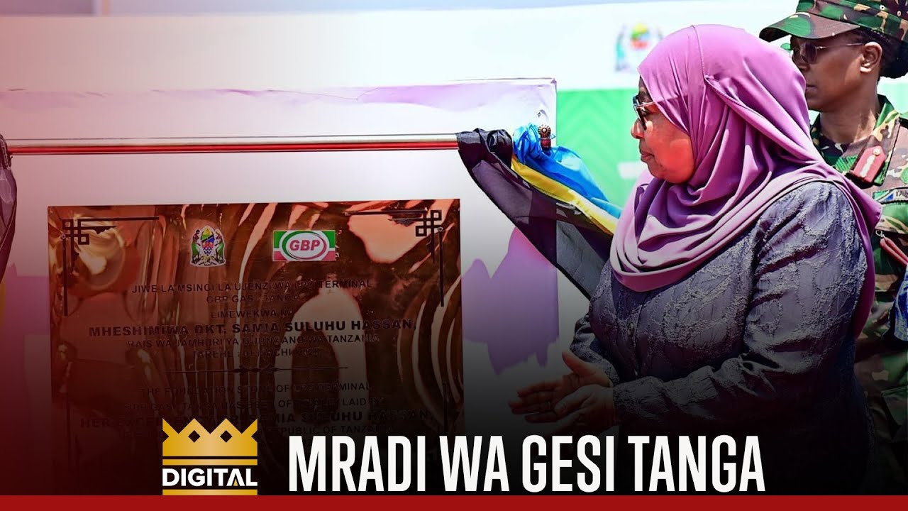 MRADI WA GESI TANGA ULIVYOZINDUA NA RAIS SAMIA, WAWEKEZAJI WAITWA TANZANIA