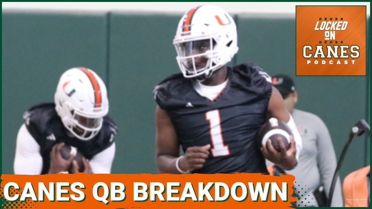 Breaking Down Miami's QB Room With Former Hurricane Jacory Harris, Good News On RB Mark Fletcher