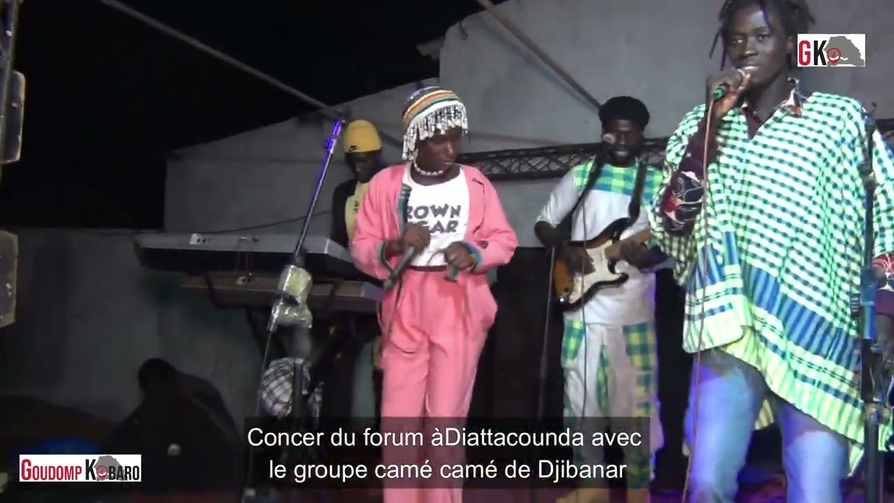 Concert du forum tenu à Diattacounda le 17 Novembre 2022 avec le groupe Kamé-Kamé de Djibanar