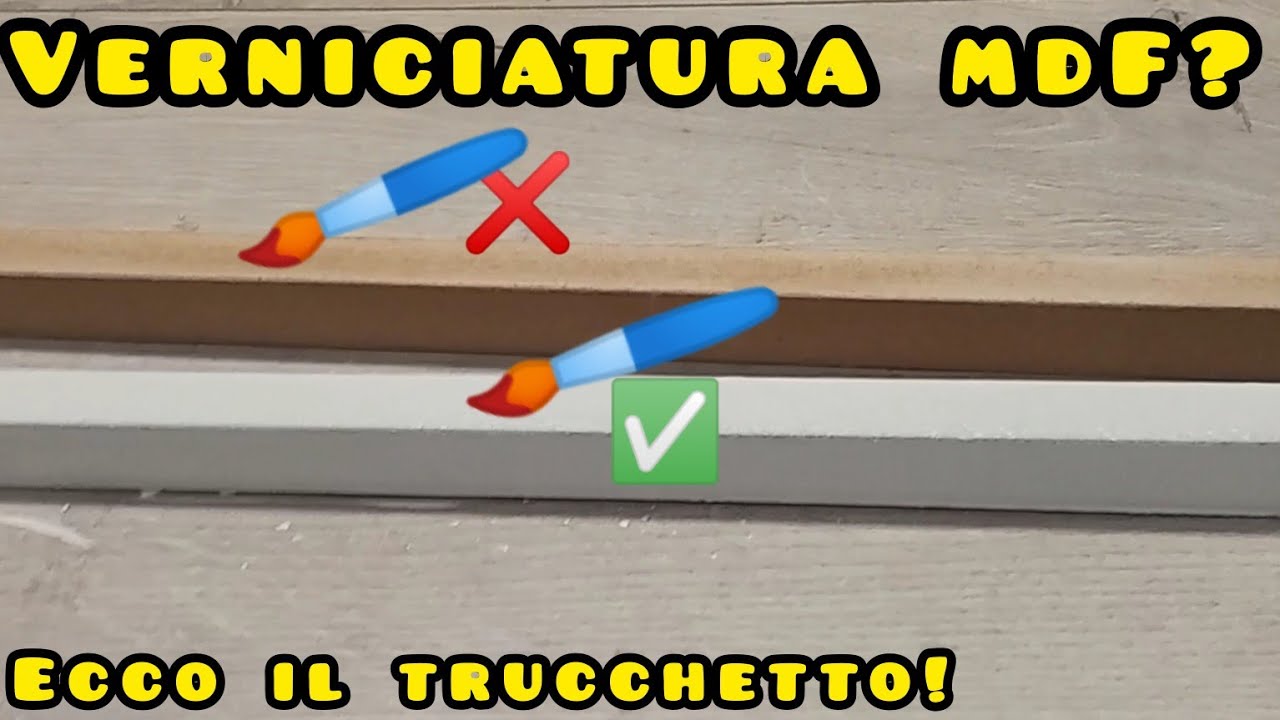 NESSUN FALEGNAME O VERNICIATORE TE LO SPIEGHERÀ MAI! GUARDA!!!