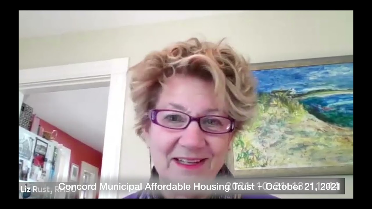 Concord Municipal Affordable Housing Trust October 21, 2021
