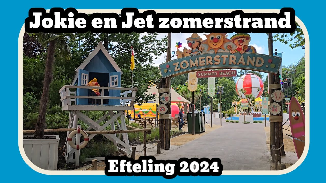 Jokie en Jet zomerstrand [Efteling 2024]