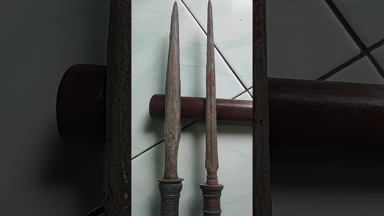 Tombak pusaka asli bugis warisan leluhur