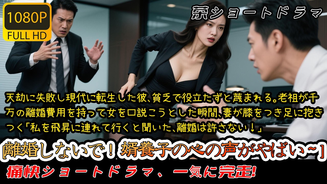 【完結】天劫に失敗し現代に転生した彼、貧乏で役立たずと蔑まれる。老祖が千万の離婚費用を持って女を口説こうとした瞬間、妻が膝をつき足に抱きつく「私を飛昇に連れて行くと聞いた、離婚は許さない！」