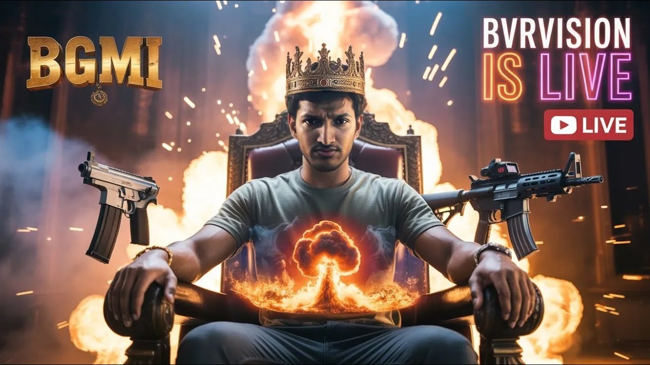 Galti Se Pro Ban Gaya😳| Road To 1K | POCO F5 90FPS | BVRVISION IS LIVE 🔴