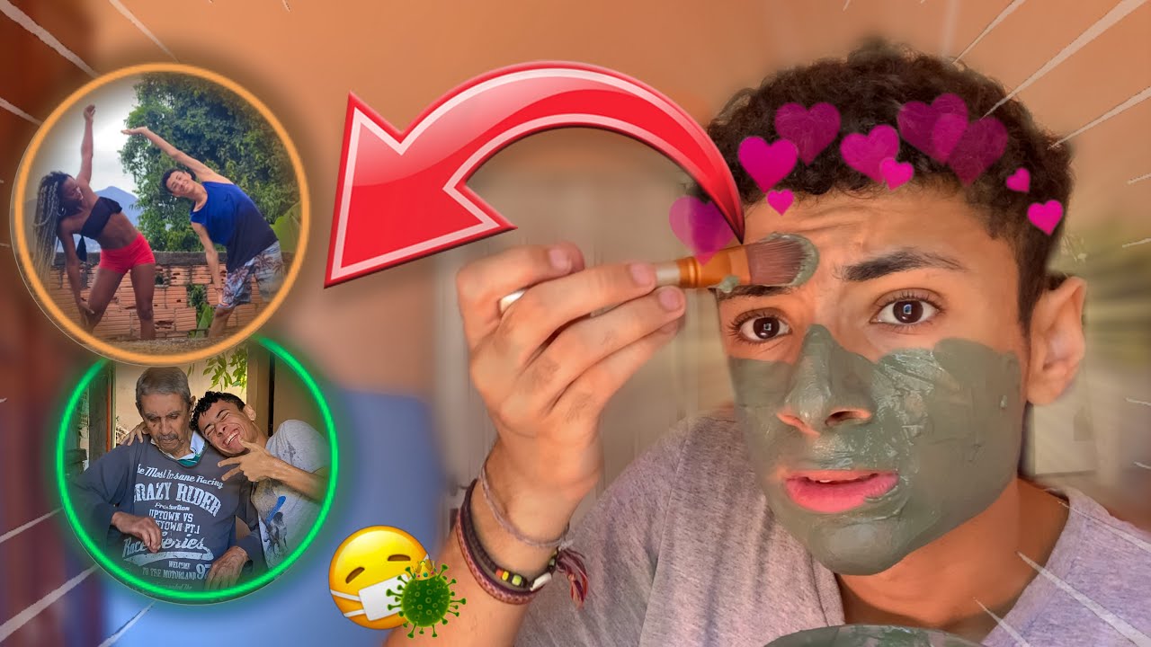 TENTANDO não surtar na quarentena 🤪 *fiz mt coisa kk* - VLOG | Gustax