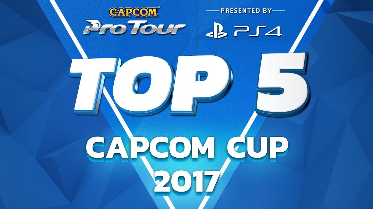 SFV: TOP 5 MOMENTS - CAPCOM CUP 2017 - CPT 2017