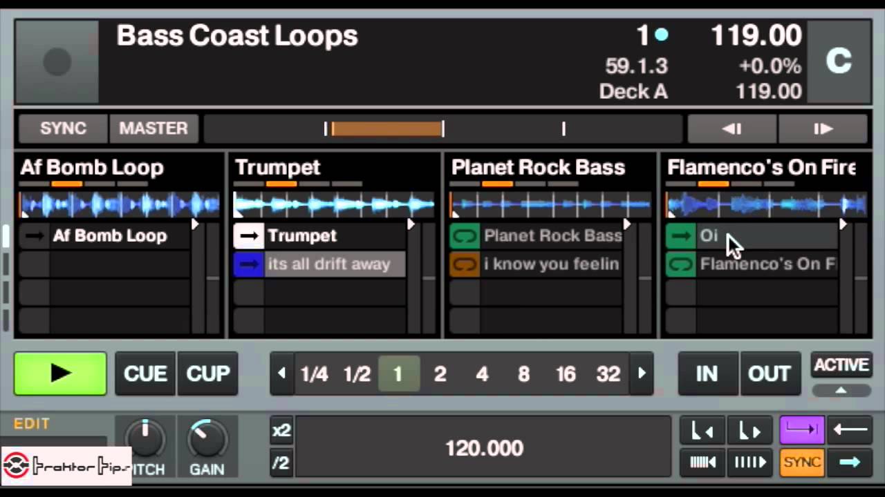 Traktor Remix Deck Cells