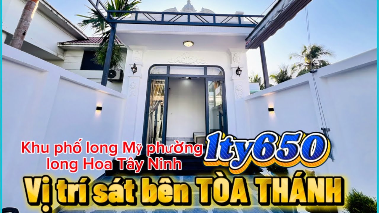 🏡 NHÀ TÂN CỔ ĐIỂN GẦN TÒA THÁNH TÂY NINH – GIÁ 1TY650