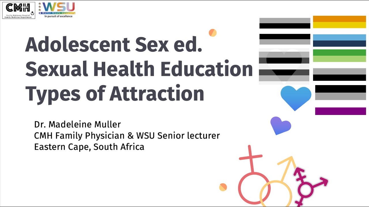 Sexual Health Ed - Types of Attraction: allosexual/asexual; alloromantic/aromantic