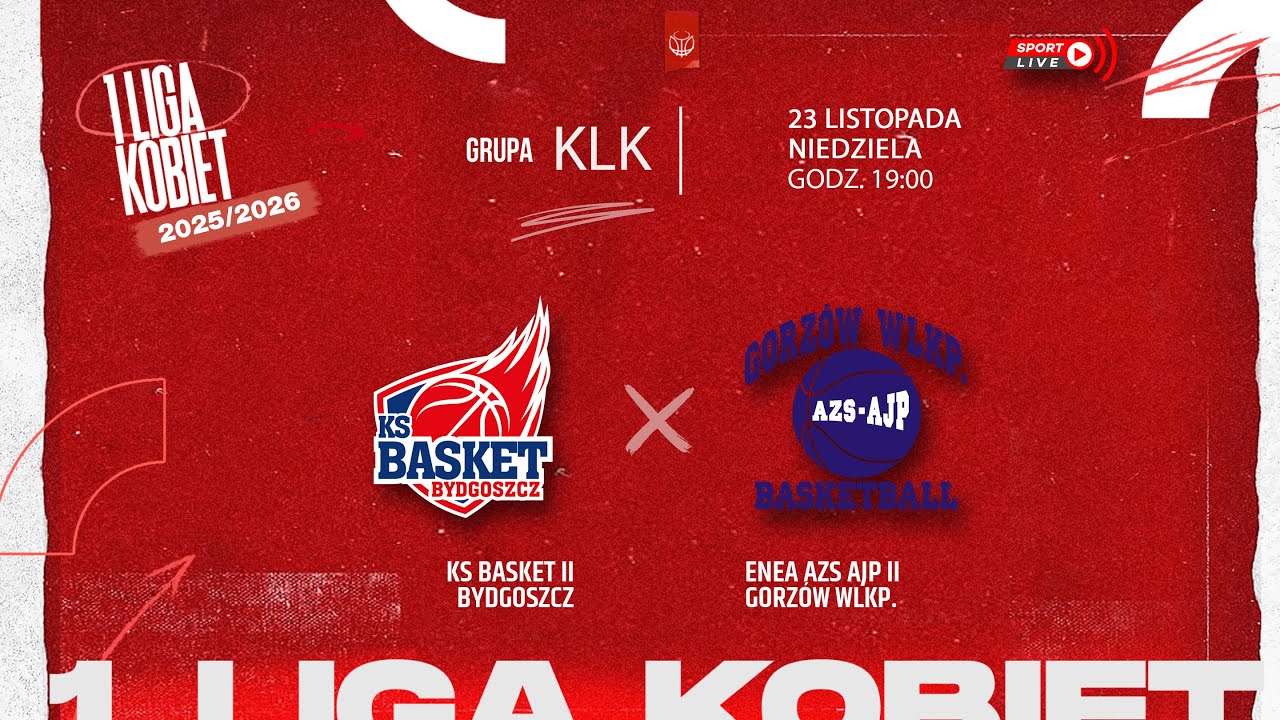 KS Basket II Bydgoszcz - Enea AZS AJP II Gorzów Wlkp. (KLK)