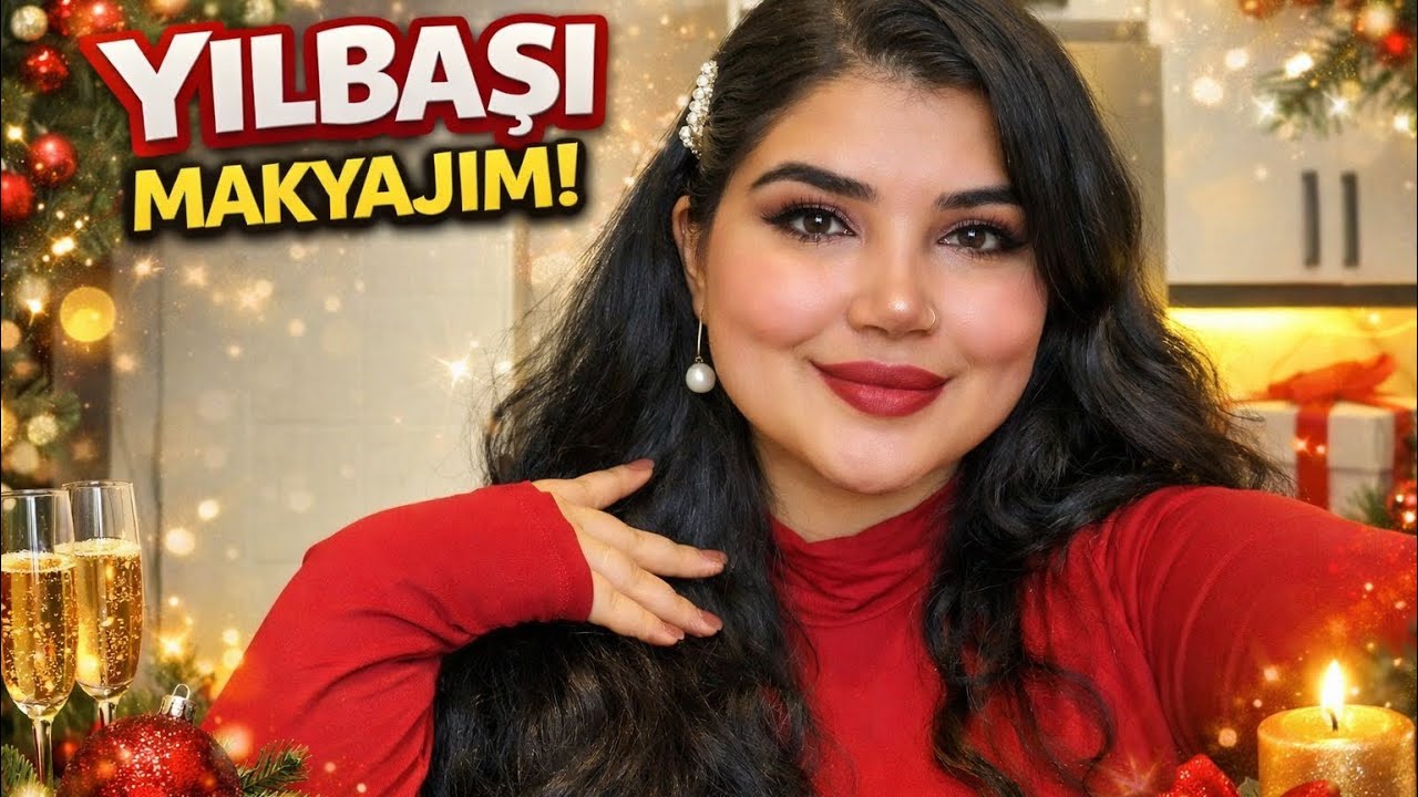 Yılbaşı Gecesi İçin Favori Makyajım 🎄🎄♥️