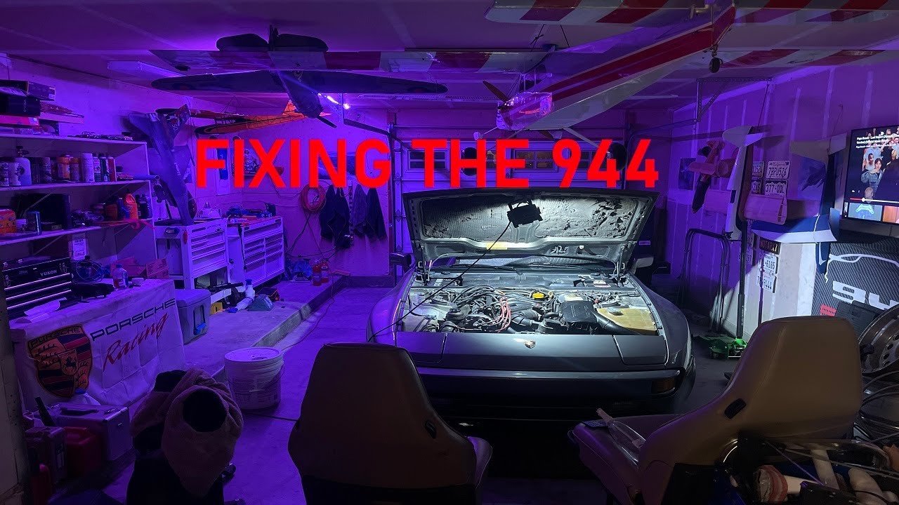 replacing the alternator on a Porsche 944