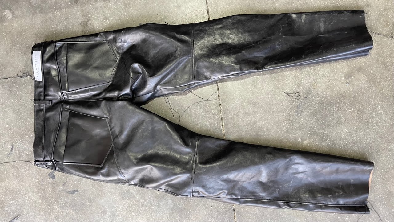Sewing a Pair of Leather Pants w/ Elliott Evan