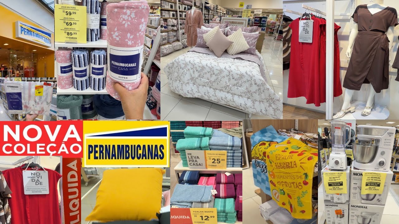 LOJAS PERNAMBUCANAS - ACHADOS EM OFERTAS PRO LAR - CAMA MESA BANHO LOOKS E liquida&ccedil;&atilde;o PERNAMBUCANA