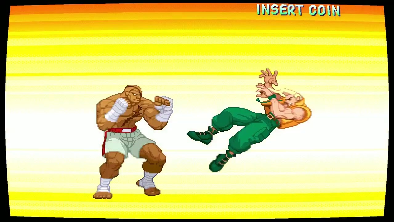 Street Fighter Alpha 2 Sagat Arcade mode