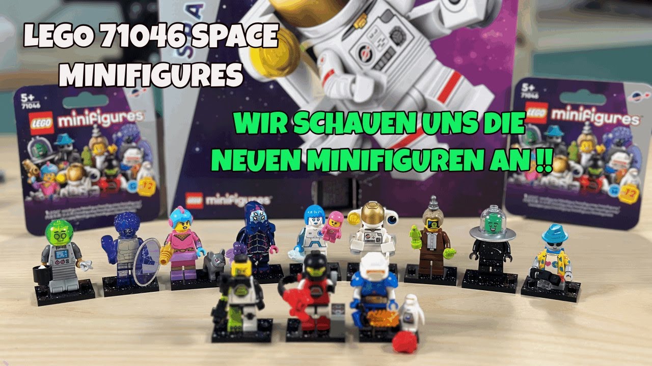 LEGO 71046 Space Minifigures! Review der neuen Sammelserie!