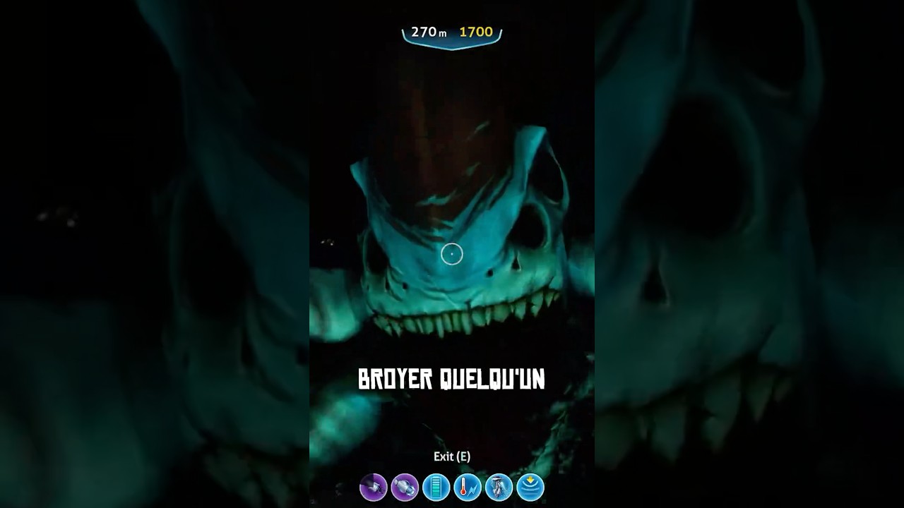 Le Faucheur L&eacute;viathan est juste terrifiant sur Subnautica