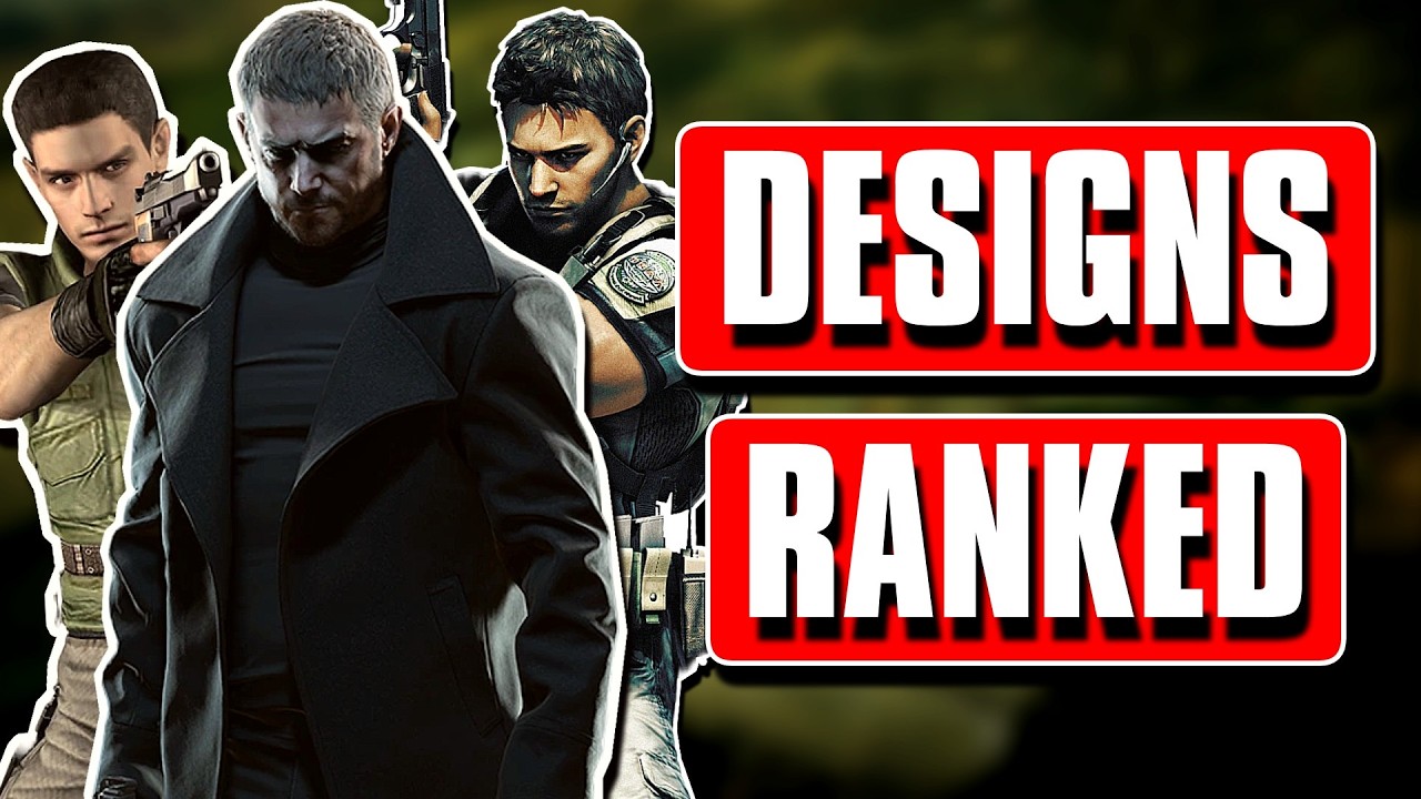Every CHRIS REDFIELD Design Ranked WORST TO BEST - Resident Evil Design Ranking