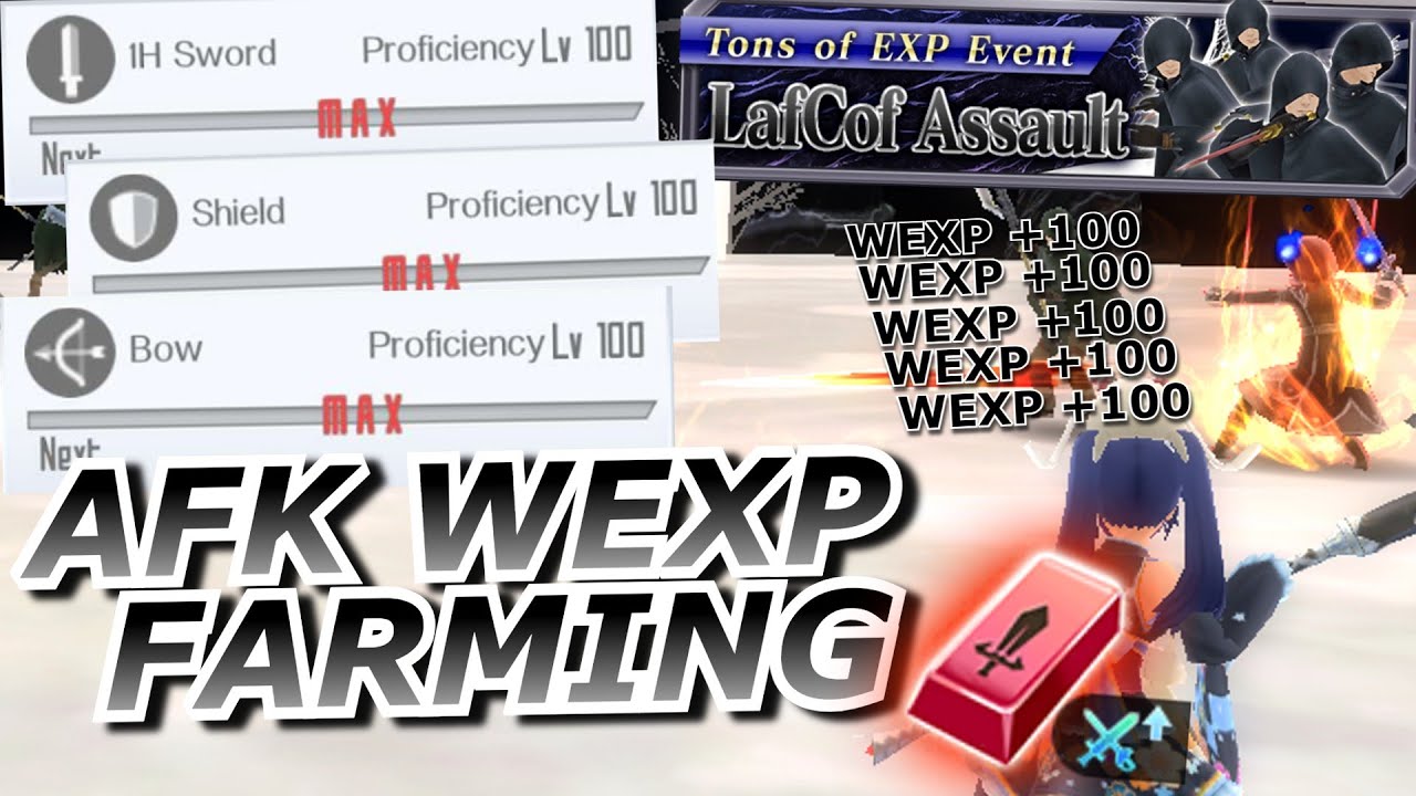 [SAOIF] HOW I FARM WEXP WITHOUT PLAYING THE GAME | SAOIF GUIDE