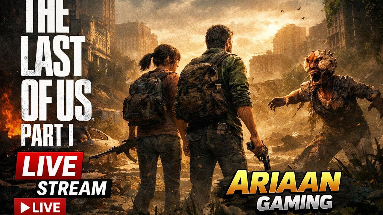The Last of Us Part I – Hope in the Darkness | Part 5 LIVE 🔴 | Ariaan Gaming