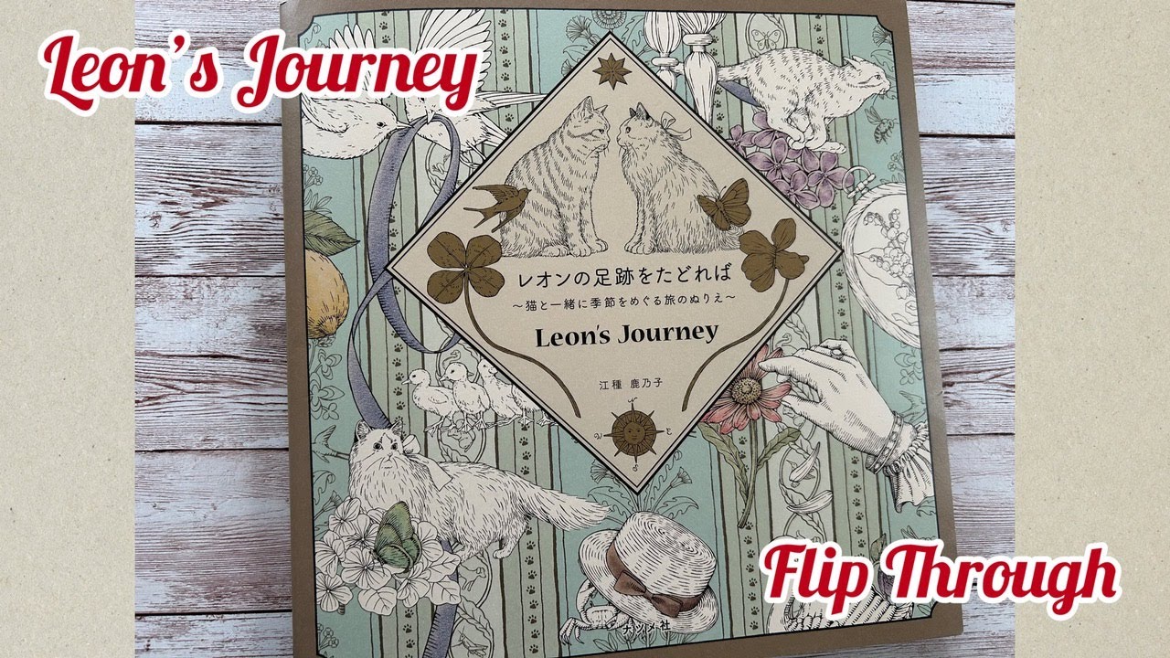 NEW BOOK! Leon's Journey / Kanoko Egusa / Flip Through