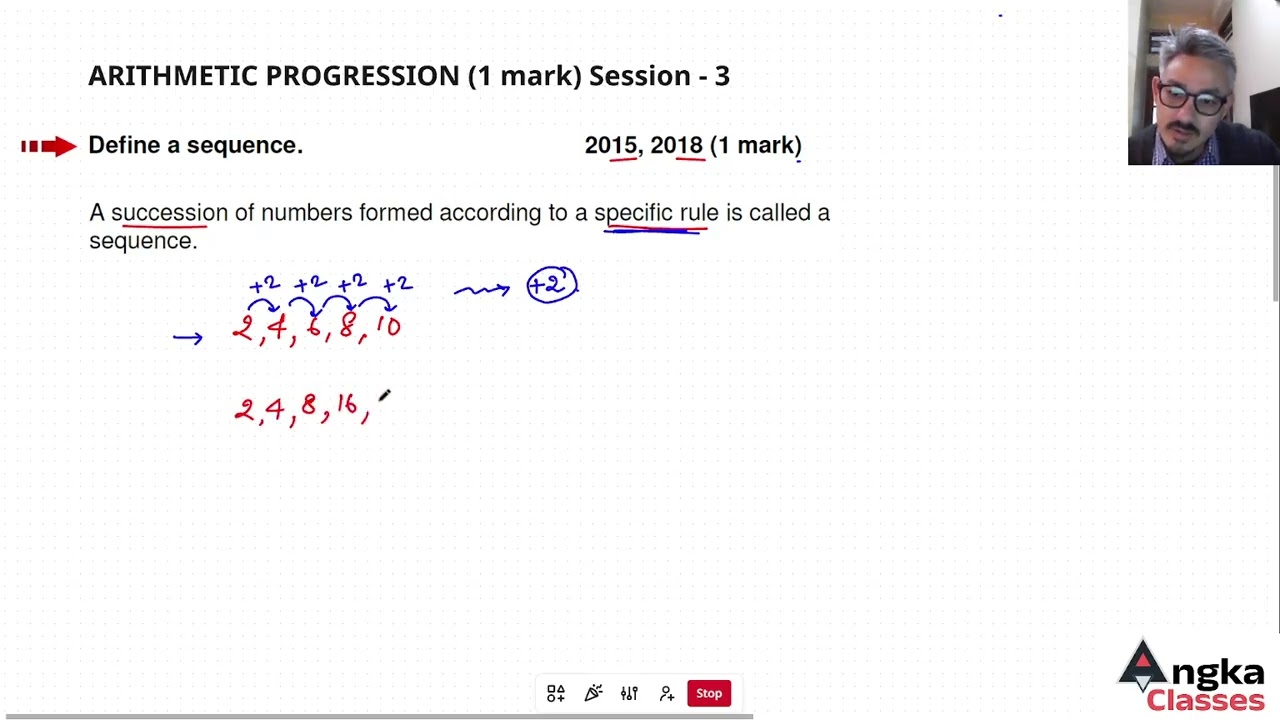Previous years' questions(2015-2025)BOSEM Class X Chapter- ARITHMETIC PROGRESSION(1 mark) Session 3