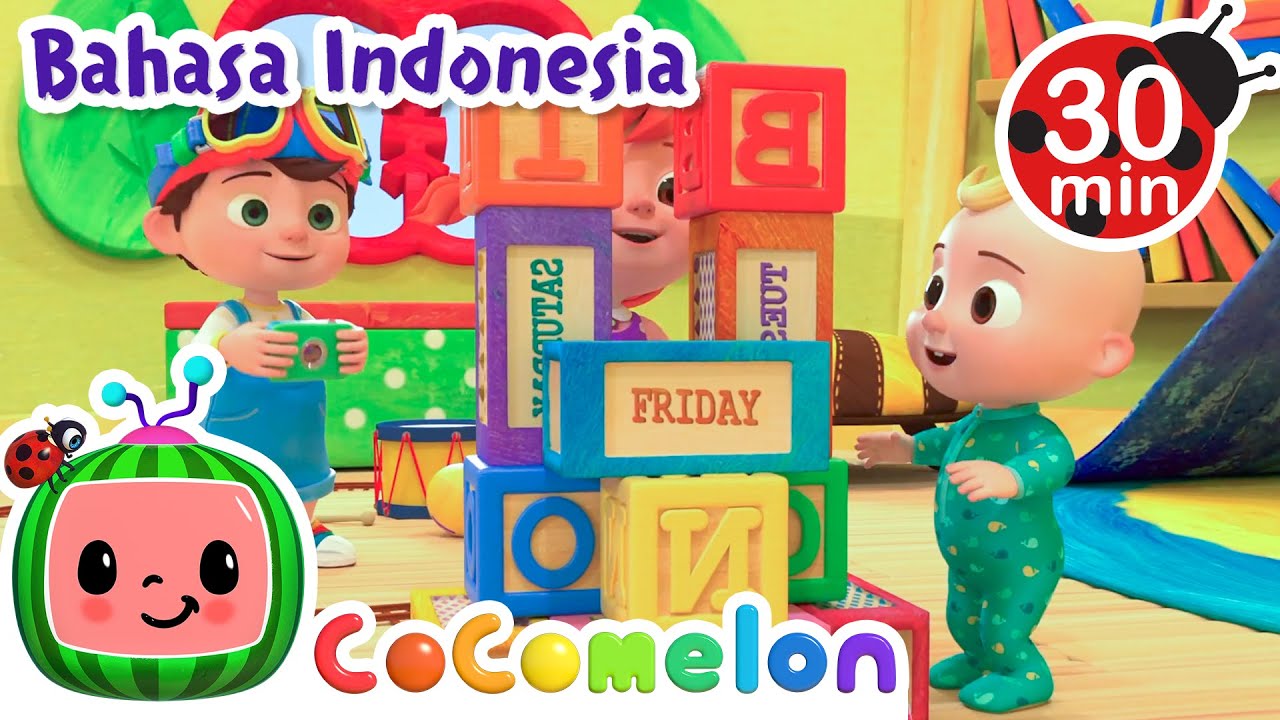 Lagu Bersih-bersih Kamar | CoComelon | Kartun Lagu Anak | Moonbug Kids Indonesia | Nursery Rhymes