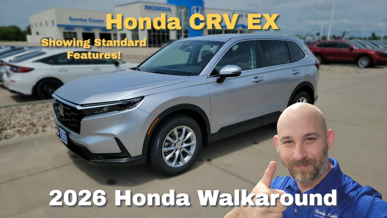 Honda CRV EX 2026: достаточно ли функций, чтобы рассматривать её как превзойти Toyota RAV4?