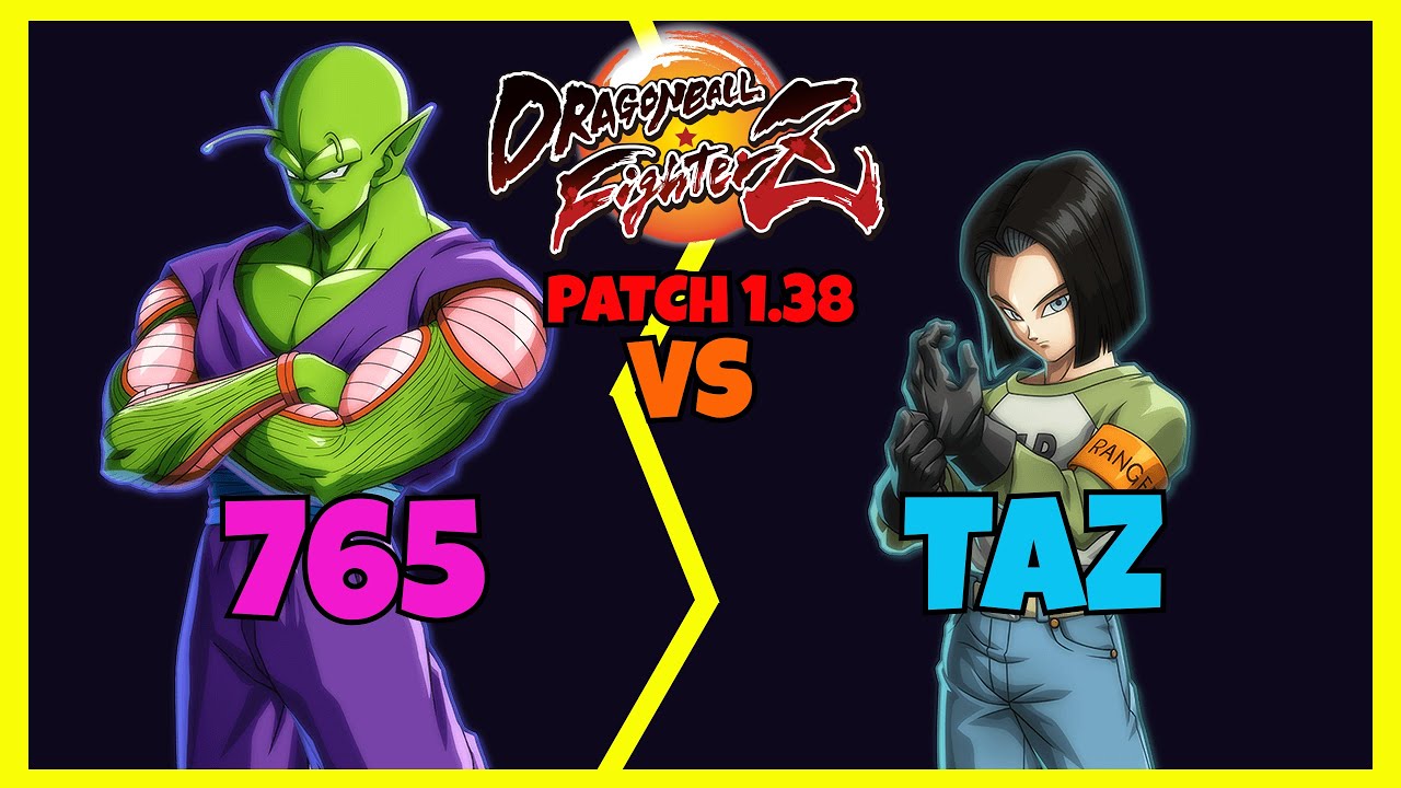 DBFZ - 765 vs TAZ gameplays (Goku Black, Piccolo, Kid Buu vs Super Baby 2, Adult Gohan, Android 17)