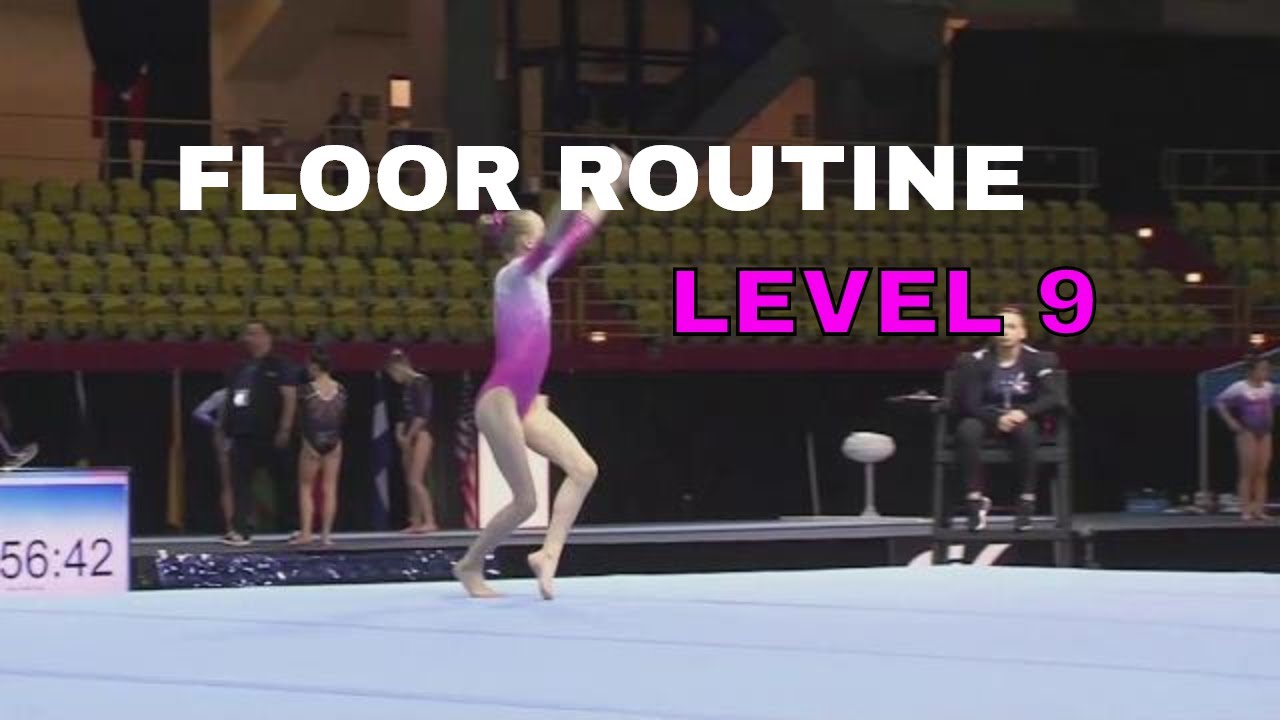 Level 9 Floor Routine Gymnix 2020