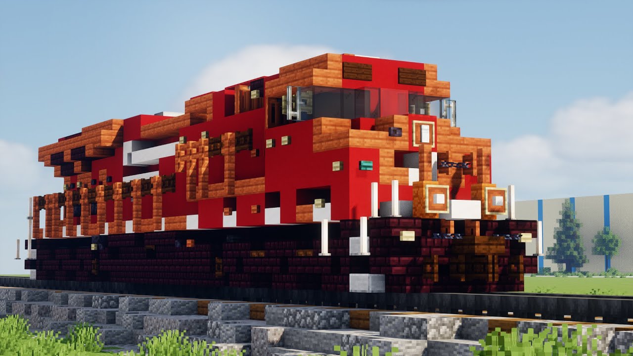 Minecraft Canadian Pacific ES44AC GEVO Tutorial