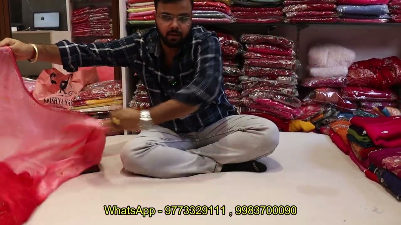🔥अंत तक देखना - आज है एक से एक जयपुरी साड़ियां | Latest Jaipuri Partywear Sarees 2025