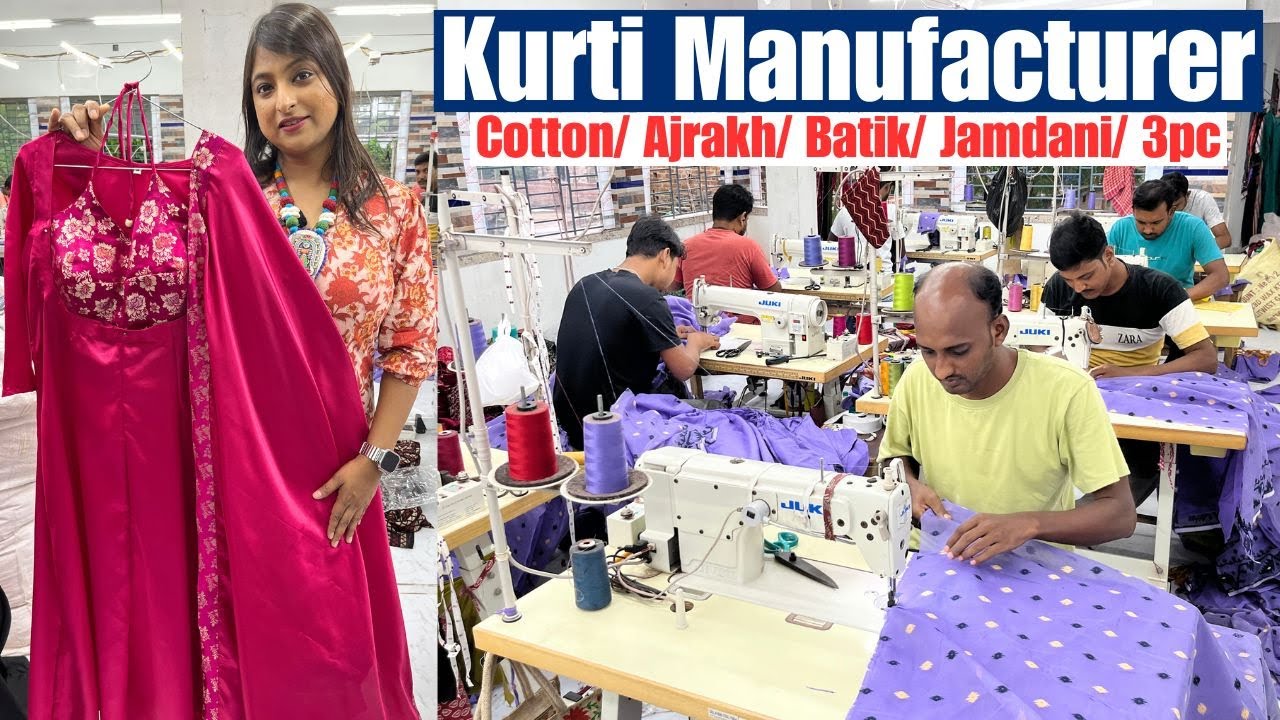 N G Garments : Kurti Manufacturer & Wholesaler in Kolkata | Ajrakh/ Cotton/ Batik/ Jamdani & 3pc