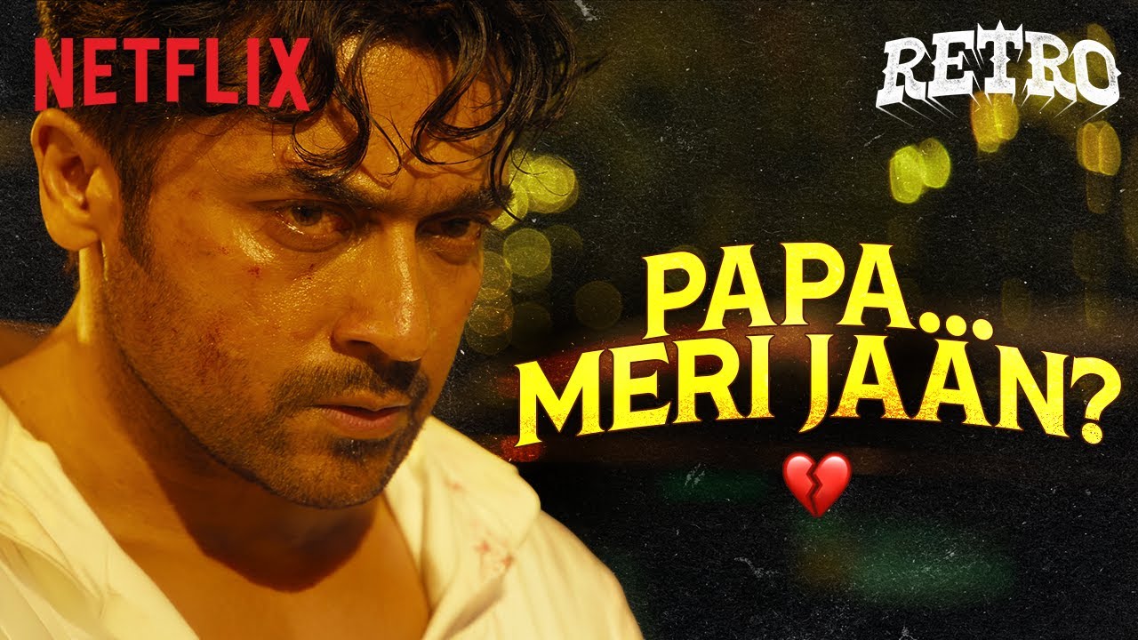 Suriya vs Joju George: The FIERCE Father-Son Rivalry 😳🔥 | Retro | Hindi Dub | Netflix India