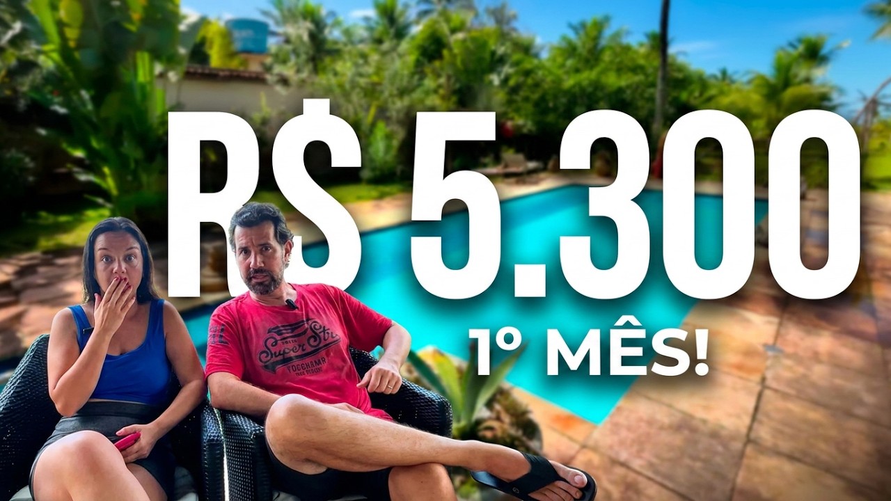 GASTOS DO PRIMEIRO MÊS DO ANO SABÁTICO