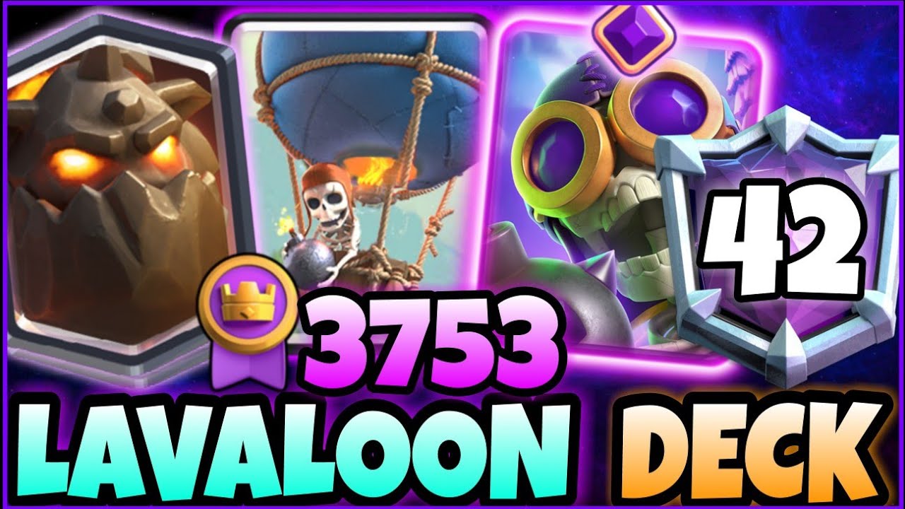 3753🥇 with Lava Loon Bomber Deck.!