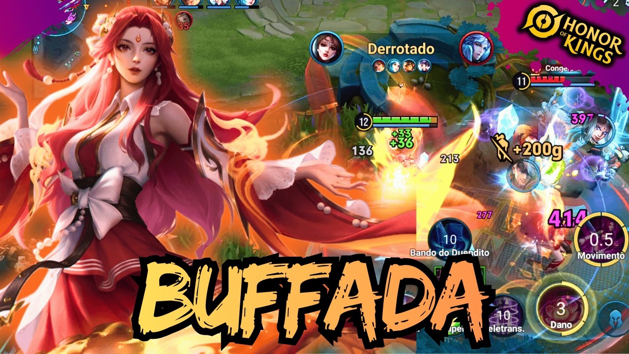 DIAOCHAN BUFFADA! AGORA VAI?! | HONOR OF KINGS 