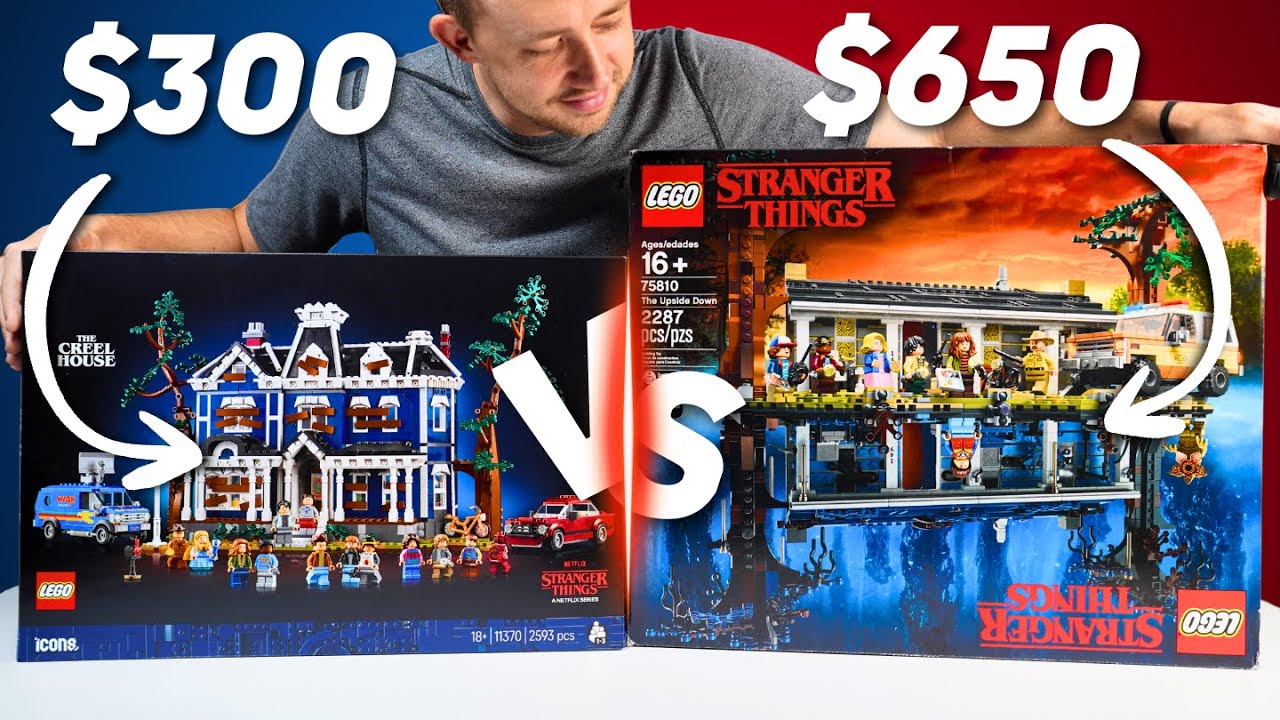 LEGO Creel House против The Upside Down — кто из них правит Хоукинсом?