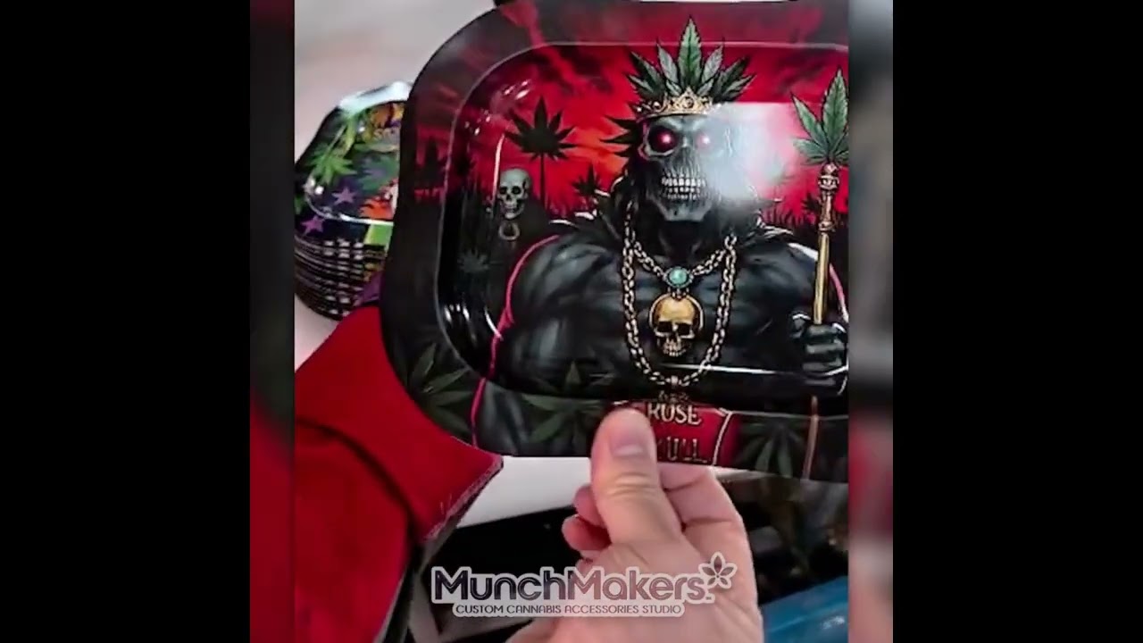 How Custom Tin Rolling Trays Are Made | MunchMakers Manufacturing Process