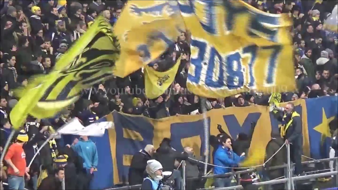 AC Reggiana-Parma FC 2016/2017 (Tifo Teste Quadre,Gruppo Vandelli,Boys Parma)