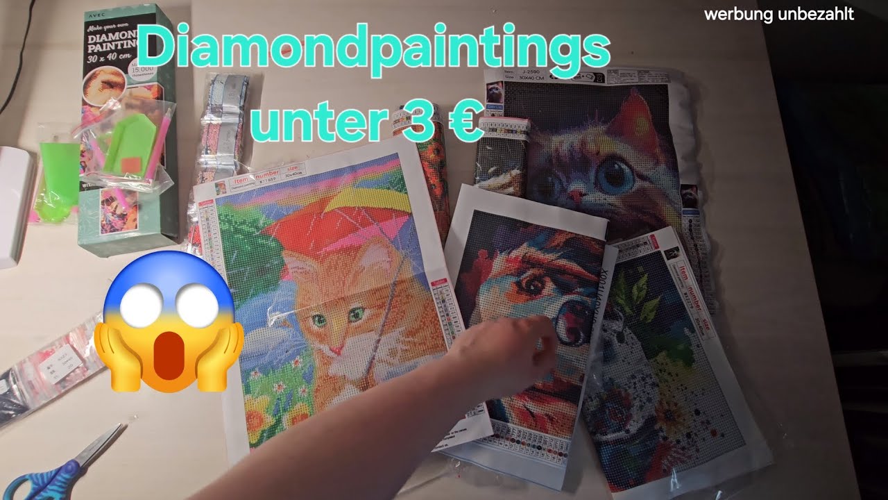 Taugen die was ??? Amazon Diamondpainting  für unter 3 Euro.