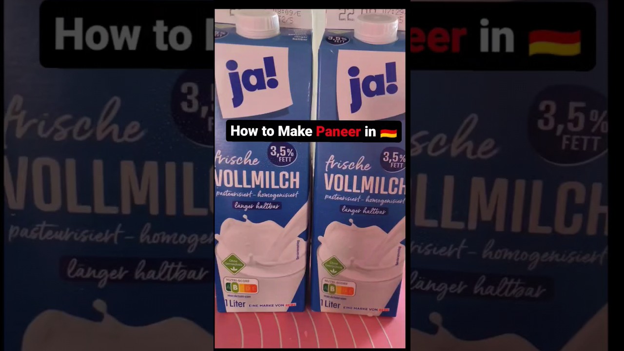 Finding perfect Indian style paneer is so difficult in Germany..Do try it #paneer #lifeineurope